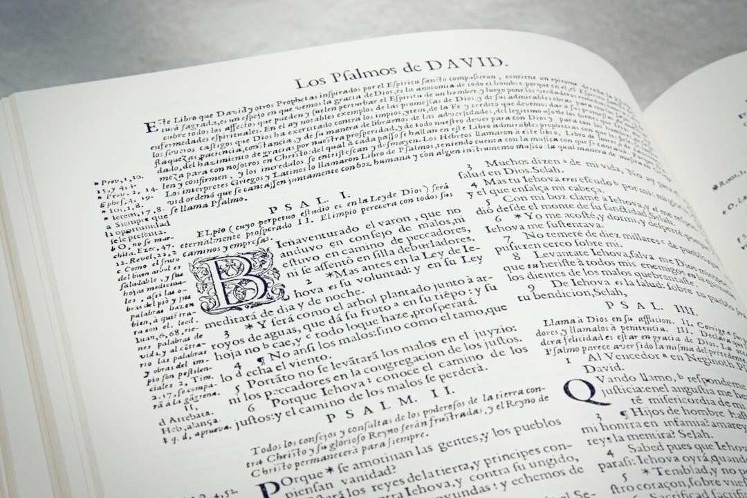 A page from the Gutenberg Bible showing the 42-line text in Gothic textura typeface